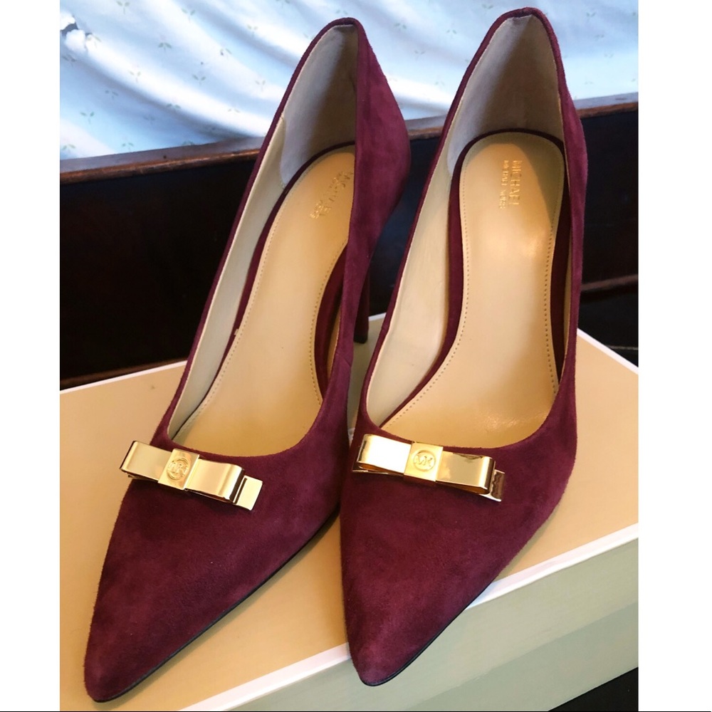 Michael Kors Vivienne Pump in Merlot
